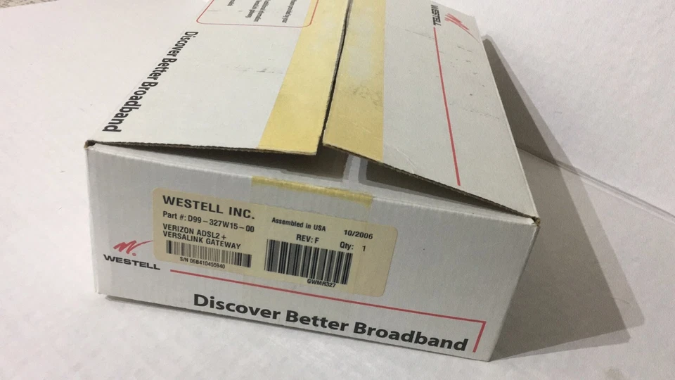 Westell VersaLink Model 327w Router ~ VGC! - Image 3 of 3