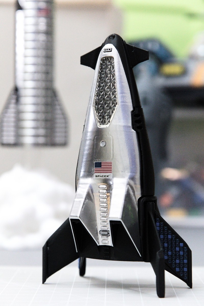 SpaceX Starflight Starship MK2 8in. (CHROME) | eBay