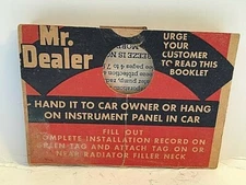 Vintage Booklet Ad by Eveready Products, featuring Prestone Anti-freeze.   Y3