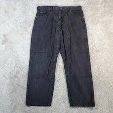 VTG Wrangler Jeans 36x29 Men s Black Cowboy Western Made In USA