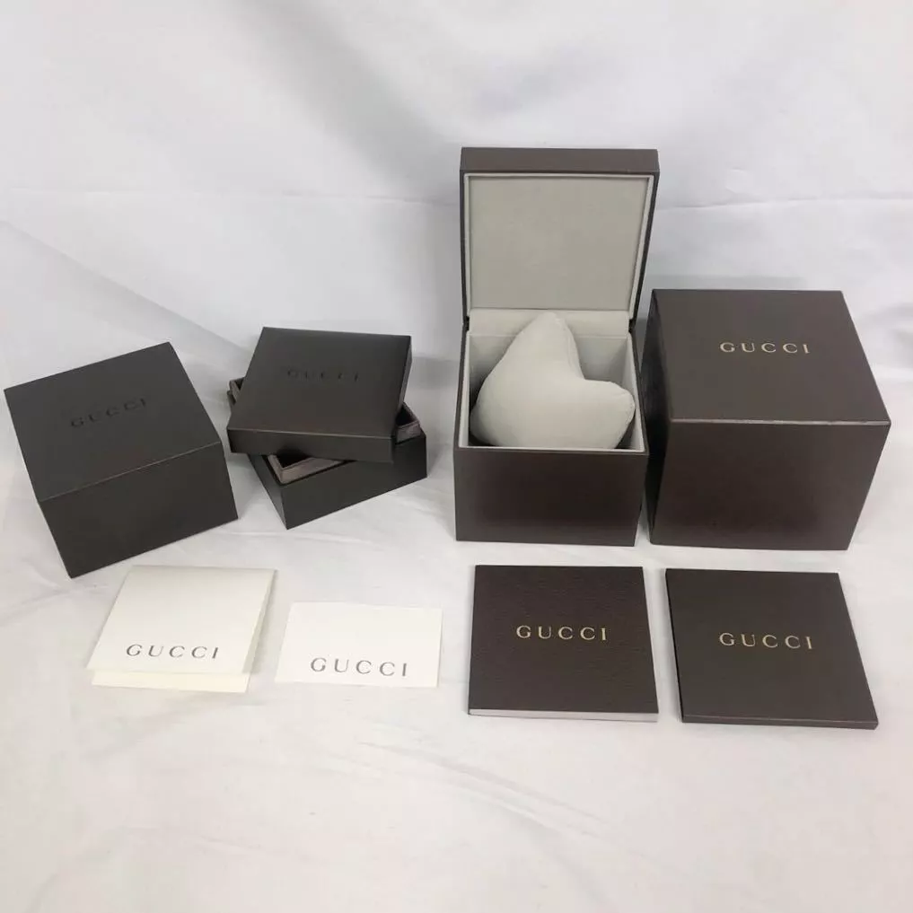 Gucci Watch empty Box Set of 2 Used in Japan F/S