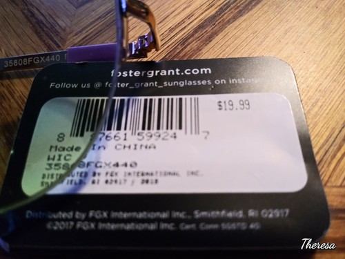 Foster Grant Scratch & Impact Resist Lenses MAXBLOCK 100% UVA-UVB Lens Protectio - Picture 4 of 4