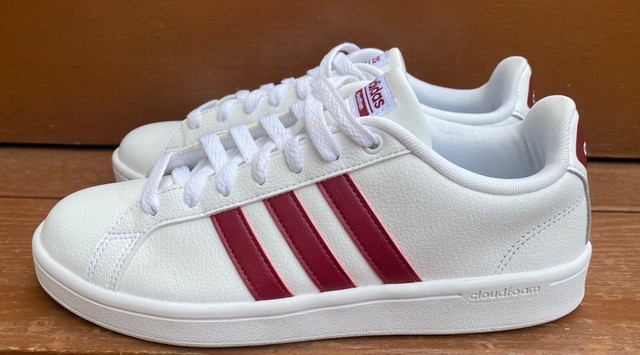 adidas cloudfoam maroon