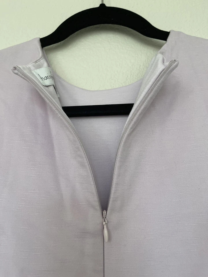 Vestido Chasing Fireflies para niños y niñas con ribete floral de encaje talla XL púrpura lavanda Foto 3 de 4