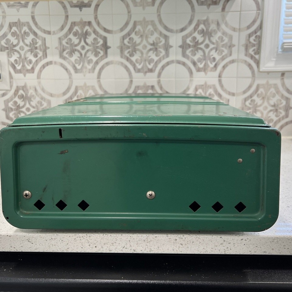 Coleman 413G Camp Stove with Red Gas Tank Propane Connection Vintage