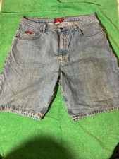 Chaps Ralph Lauren Jean Shorts Mens 36 Light Blue Jorts Denim Y2K