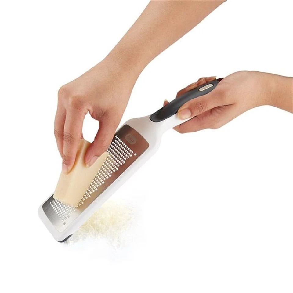 E900035 Smooth Glide Fine Käsereibe Kunststoff/Edelstahl Weiß/Grau Küchereibe... - Bild 3 von 4