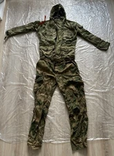 Original Russian Army Soldier Uniform Jacket Pants Patch Badge Military Moss #2