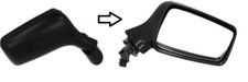 Retroviseur droit (ou coque) Audi 90