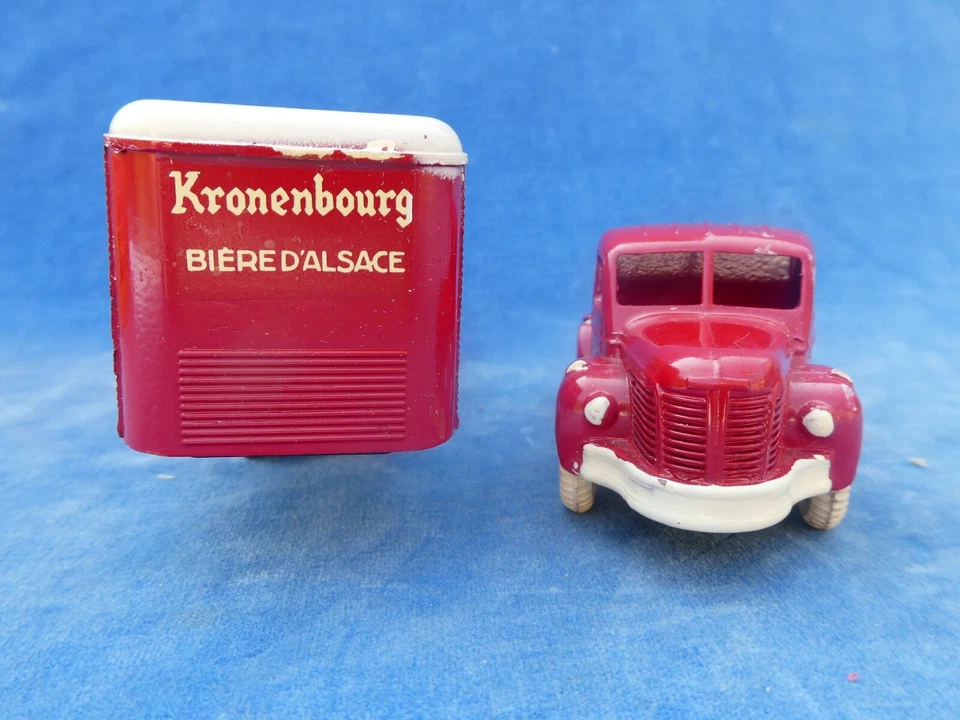 RARE ++ TOP ! JRD 1:43 ? BERLIET TBO ET REMORQUE KRONENBOURG N° 120 - Photo 4/4