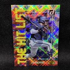 2022 Donruss Juan Soto The Hit List THL-2 Vector Washington Nationals Padres