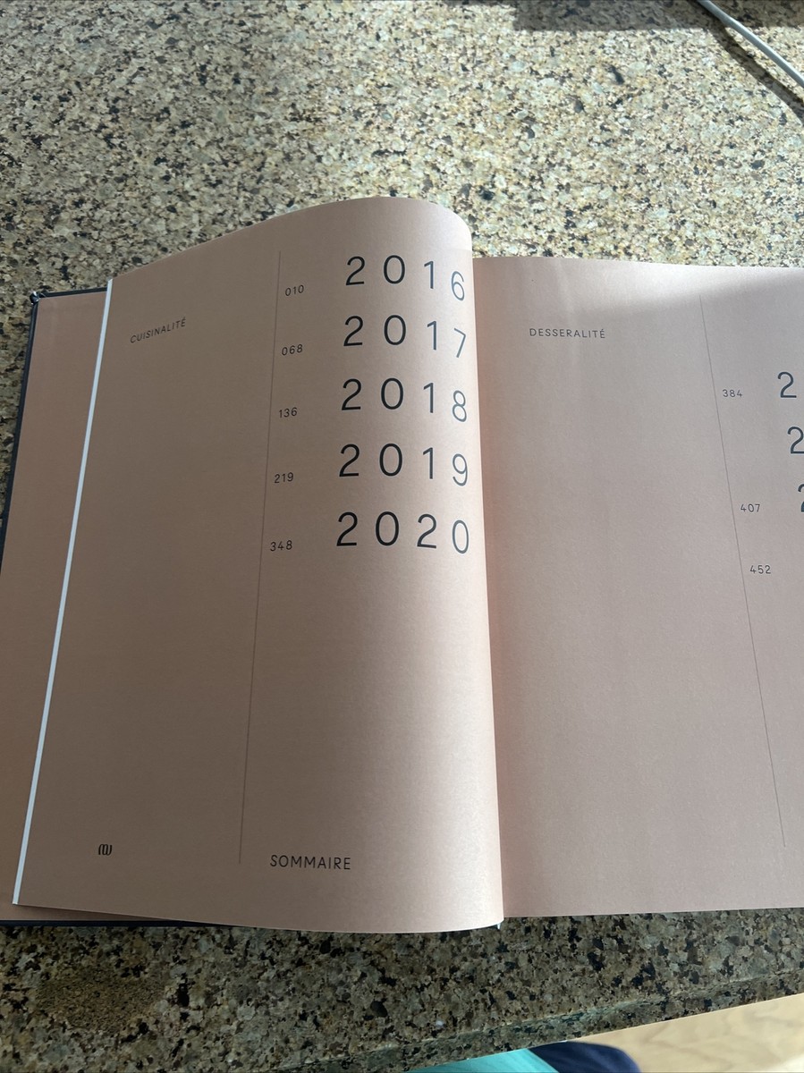 Alain Ducasse Cookbook - Grand Livre De La Naturalité | eBay