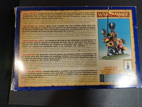 Warhammer Fantasy Bretonnia Gralsritter BOX 5. Edition OOP Games Workshop TOW - Bild 2 von 6