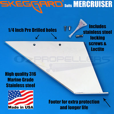 Skeggard Bolt Kit – Stainless Steel Locking Screws And Loctite For Skeg Guard Installation