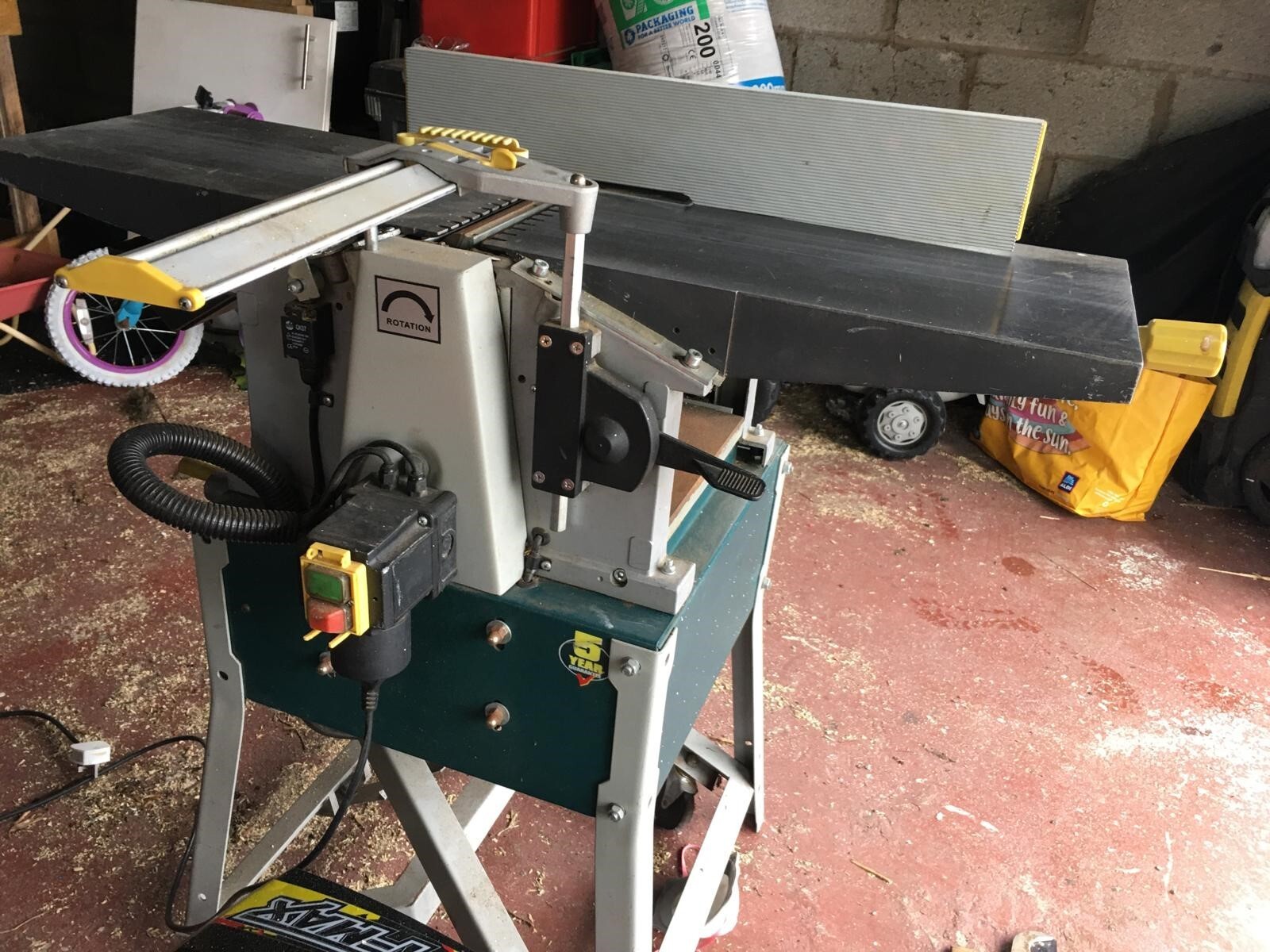 Record Power PT260 Planer Thicknesser eBay