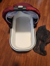 2018 UPPAbaby Bassinet - Denny Red/Silver - Gently Used.