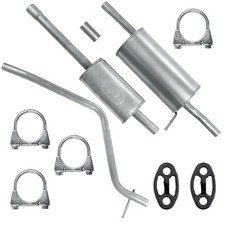 Auspuff Schalldämpferset für Dacia Logan 1 I Limousine 1.4|1.6 (2003-12/2012)