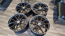 PORSCHE CAYENNE ORIGINAL TURBO GT COUPE COMPETITION 22" RIMS & CAPS SET