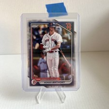 2024 Bowman ROMAN ANTHONY Base Paper #BP-22 RC Red Sox🔥 #1 PROSPECT. B18