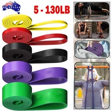 Pull Up Bands, Fitense 5-125lbs Resistance Bands Set , Stretching Assist Band
