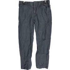 EXPRESS Producer Pants Mens Size 30 Gray Slacks Straight Leg 100% Cotton Office