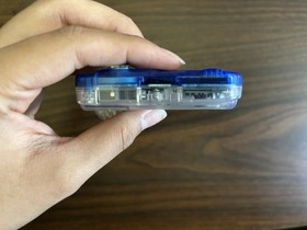 Bandai Wonderswan Color WSC w/ Backlit IPS Screen crystal clear blue