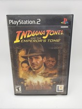 Indiana Jones and the Emperor's Tomb (Sony PlayStation 2, 2003) CIB W/ Manual
