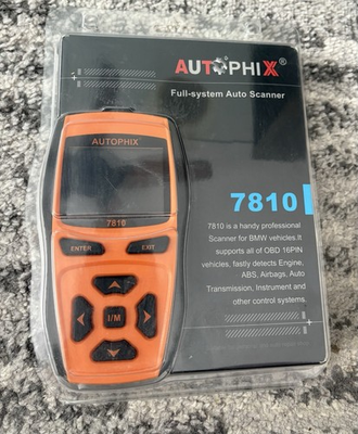 #ad Auto Fix 7810 OBD2 Scanner All System Diagnostic Tool Code Reader ABS SRS Engine $60.00