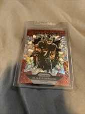 2023 Panini Prizm - Rookies Bijan Robinson #305 No Huddle Prizm (RC)