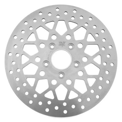 TP 11.5 Front Brake Solid Mesh Rotor Disc w Adaptor Ring HD Night Train 99-09