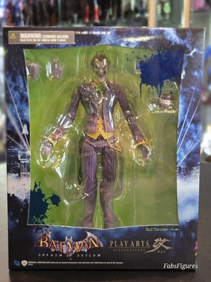 JOKER Figure ARKHAM ASYLUM! Box KAI PLAY ARTS Batman Japan Import DC Square Enix