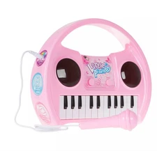 Hey! Play! Kids Karaoke Machine Pink Little Pianist New