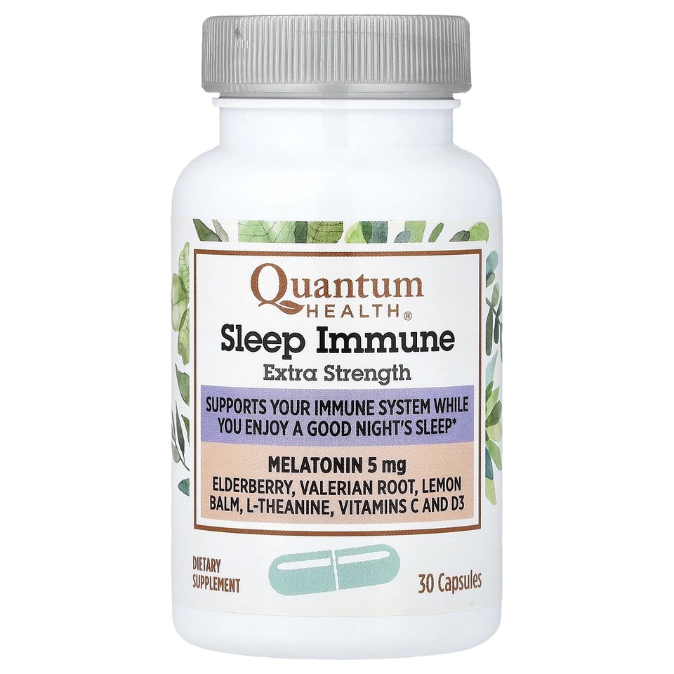 Sleep Immune, Melatonin, 30 Capsules