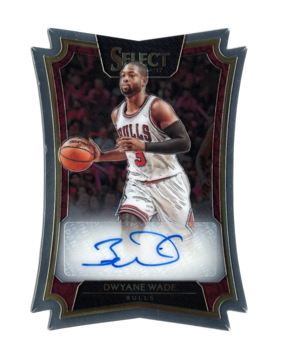 Panini Dwyane Wade Basketball Autographed Sports Trading Cards