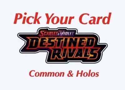 Destined Rivals Common & Holo Cards, Complete your set!