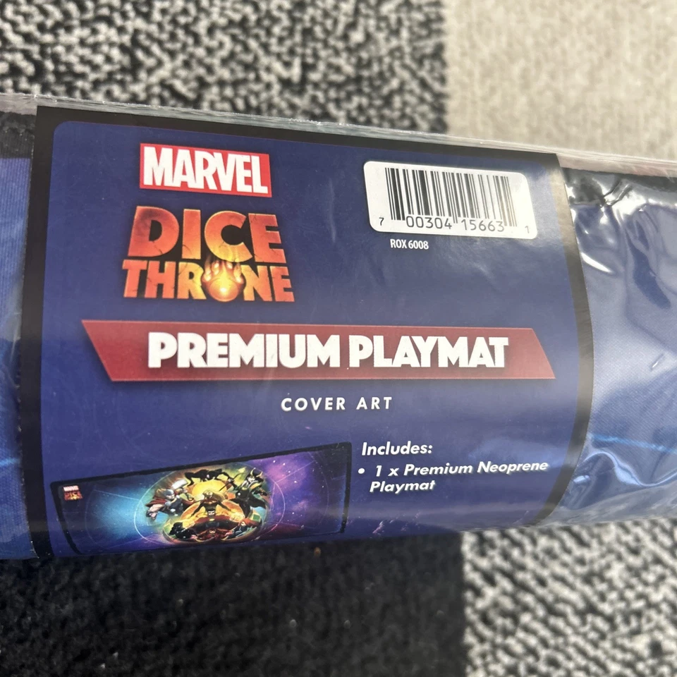 Arte de portada de tapete de juego premium Dice Throne Marvel - abierto Foto 2 de 4
