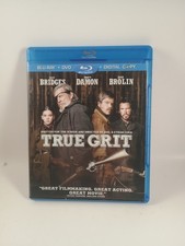 True Grit (Two-Disc Blu-ray/DVD Combo) - DVD -  Very Good - Jeff Bridges,Matt Da