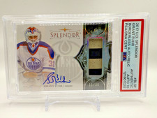 2017 Upper Deck Splendor Grant Fuhr Auto Relic /36 PSA Authentic Auto 10
