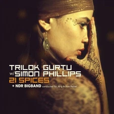Gurtu,Trilok / Phillips,Simon / Ndr Bigband - 21 Spices [New Vinyl LP] Colored V
