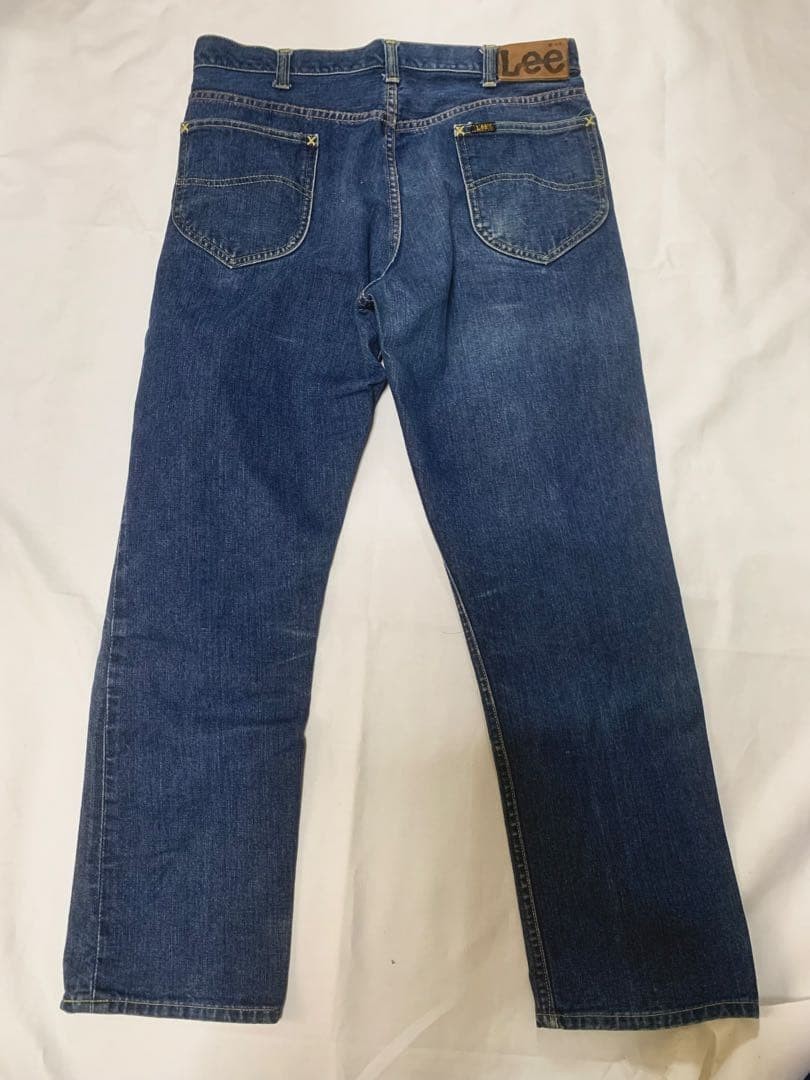 Lee 101Z Vintage Big E Black Side Tag Jeans W34 60s 70s Single Stitch image 2