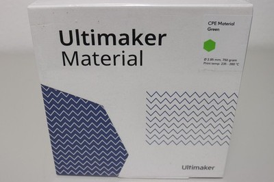 Ultimaker 3 CPE 2,85 mm 750g Filament Grün 8718836374852 Print temp: 235 - 260°C