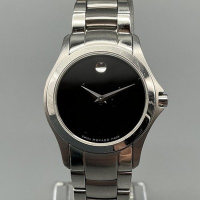 Movado Women Watch 26mm Museum Stainless Swiss Made 84 E4 1849 New