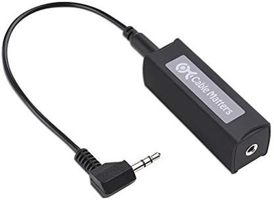 3.5mm Ground Loop Isolator Noise Filter
