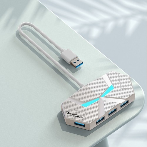 Kompakter 4 Port USB Hub Adapter für Tastatur Maus für MagicBand System - Zdjęcie 2 z 14