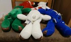 Vintage Plush Teddy Bears Limited Treasures 1998 Holiday Bean Bears Set Of 5  — photo 4