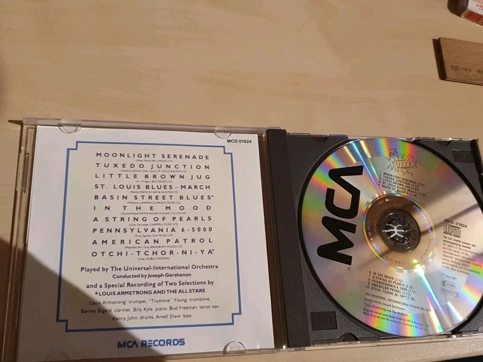 Glenn Miller Story , OST, SOUNDTRACK Various | CD Album 1985 ,Zustand sehr gut - Bild 2 von 2