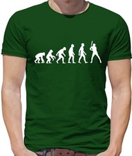 Evolution of Man Baseball - Mens T-Shirt - Base Ball Player Bat Love