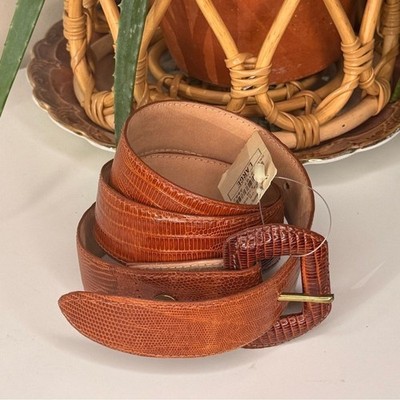 Vintage Lizard Belt Vintage Giorgio main image 3