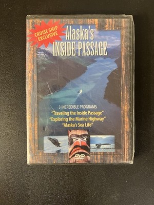 Alaska's Inside Passage (DVD, 2005) Travel Cruise Ship Exclusive New Sealed