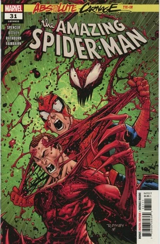 The Amazing Spider-Man #31 NM 2019 Absolute Carnage Ottley CVR A